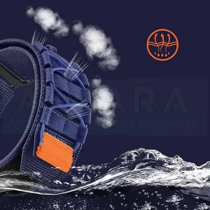 بند آکوآرا مدل Nylon Camp مناسب برای اپل واچ 38/40 میلیمتری سری 1/2/3/4/5/6/SE/SE2/SE3
