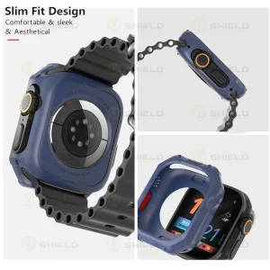 کاور آلتیمیت شیلد مدل Hexa Armor مناسب برای اپل واچ 49 mm سری Ultra / Ultra 2