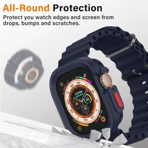 بند آکوآرا مدل Alpine Amizze مناسب برای اپل واچ سری Ultra سایز 49mm به همراه کاور