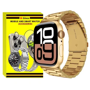 بند ام‌گلس مدل 3Bead MG مناسب برای اپل واچ سری 10 سایز 42 میلی متری