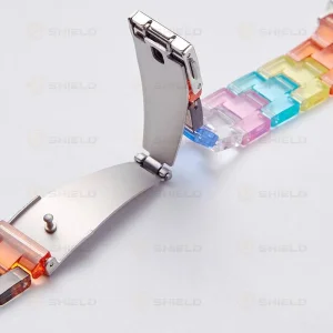 بند آلتیمیت شیلد مدل Crystal Hue Slim مناسب برای اپل واچ 38 میلی متری سری 1