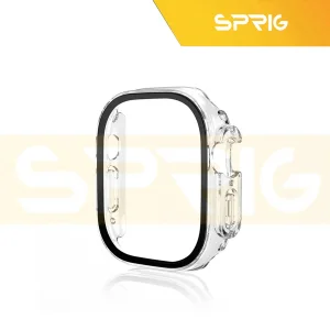 کاور اسپریگ مدل SP-360 مناسب برای اپل واچ Ultra 2 49 میلیمتری به همراه محافظ صفحه نمایش