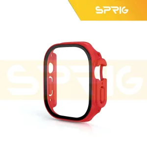 کاور اسپریگ مدل SP-360 مناسب برای اپل واچ Ultra 2 49 میلیمتری به همراه محافظ صفحه نمایش