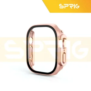کاور اسپریگ مدل SP-360 مناسب برای اپل واچ Ultra 2 49 میلیمتری به همراه محافظ صفحه نمایش