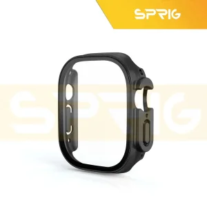 کاور اسپریگ مدل SP-360 مناسب برای اپل واچ Ultra 2 49 میلیمتری به همراه محافظ صفحه نمایش