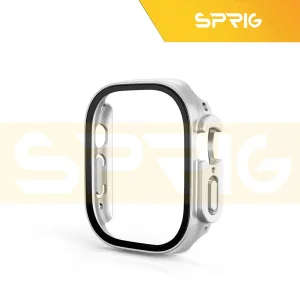 کاور اسپریگ مدل SP-360 مناسب برای اپل واچ Ultra 2 49 میلیمتری به همراه محافظ صفحه نمایش