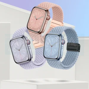 بند آکوآرا مدل Woven solomag مناسب برای اپل واچ 45 میلیمتری سری 7/8/9