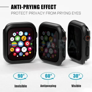 کاور آکوآرا مدل Privacy Protection مناسب برای اپل واچ Series SE 2022 Aluminum Case 40mm / SE 2021 Aluminum Case 40mm / Series 5 40mm / Series 6 40mm / Series 4 40mm