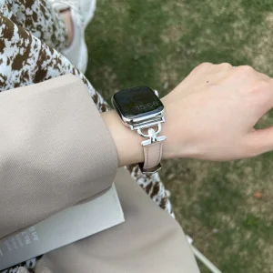 بند آلتیمیت شیلد مدل ThinD Leather مناسب برای اپل واچ 42 میلی متری سری 10/11