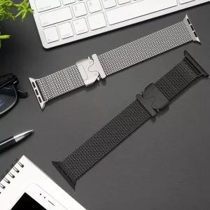 بند زیرو مدل Milanese New_V ZR مناسب برای اپل واچ سری 1/2/3 سایز 42 میلی متری