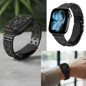 بند آلتیمیت شیلد مدل Prime 5Bead مناسب برای اپل واچ 45 میلی متری سری 7/8/9