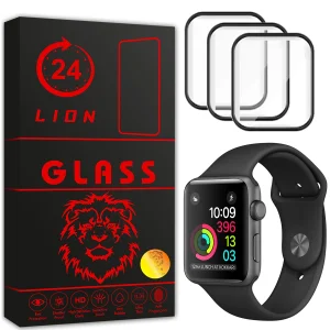 محافظ صفحه نمایش لاین مدل RT007 مناسب برای اپل واچ Series 1 Aluminum 42mm بسته سه عددی