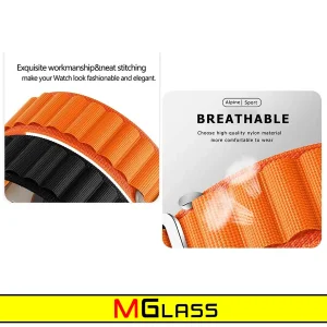 بند ام‌گلس مدل Loop Alpine مناسب برای اپل واچ Series 4 Aluminum 44mm
