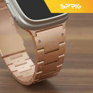 بند اسپریگ مدل Santos مناسب برای اپل واچ 42 میلی متری سری 3