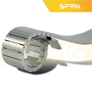 بند اسپریگ مدل Simple Link مناسب برای اپل واچ Series SE 2022 44mm / SE 2021 44mm / Series 4 44mm / Series 5 44mm / Series 6 44mm / SE 44mm