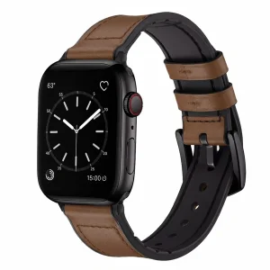 بند آکوآرا مدل Leather GKSic مناسب برای اپل واچ 42/44 میلیمتری سری 1/2/3/4/5/6/SE/SE2/SE3