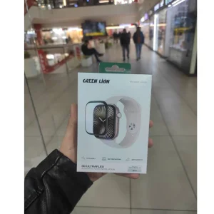 محافظ صفحه نمایش گرین لاین مدل 3D UltraFlex مناسب برای اپل واچ سری 10 سایز 42 میلی متری