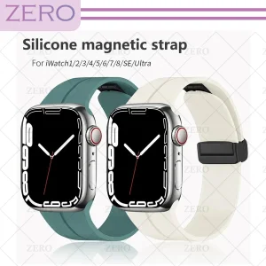 بند زیرو مدل Magnetic-ZR مناسب برای اپل واچ Series SE 2022 44mm / SE 2021 44mm / Series 5 44mm / Series 6 44mm / SE 44mm