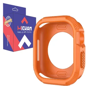 کاور میچان مدل Hard silicone مناسب برای اپل واچ سری Se/4/5/6 سایز 40 میلی متری