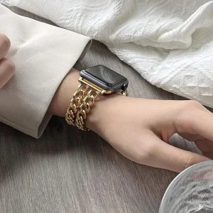 بند اپیکوی مدل Cartier Chains-20mm مناسب برای ساعت هوشمند سامسونگ Galaxy Watch 4/5/6/ َActive1/2