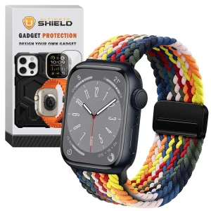 بند آلتیمیت شیلد مدل Braided Magsolo DES3 مناسب برای اپل واچ 42/44 میلی متری سری 1/2/3/4/5/6/SE/SE2/SE3
