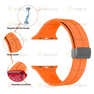 بند آلتیمیت شیلد مدل Magnetic مناسب برای اپل واچ 40 میلی متری سری SE 3