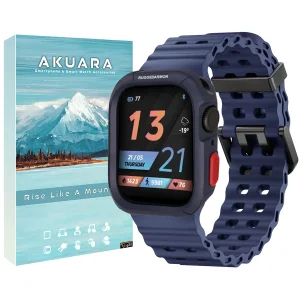 بند آکوآرا مدل Ocean BBuckle Rugged مناسب برای اپل واچ 45/44 میلی متری سری 1/2/3/4/5/6/SE/SE2/SE3 به همراه کاور