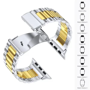 بند آلتیمیت شیلد مدل 3Bead SLV2C مناسب برای اپل واچ 38/40/41 میلی متری سری SE/1/2/3/4/5/6/7/8/9