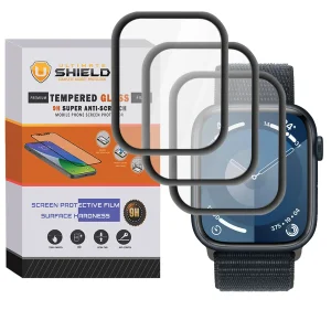 محافظ صفحه نمایش نانو آلتیمیت شیلد مدل Pmma-UL مناسب برای اپل واچ Series 9 45mm بسته سه عددی