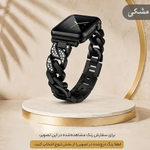 بند ال کا جی مدل CartierN-LK مناسب برای اپل واچ سایز 46 میلی متری سری 11 / 10