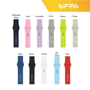 بند اسپریگ مدل Silicone مناسب برای اپل واچ Series 10 42mm
