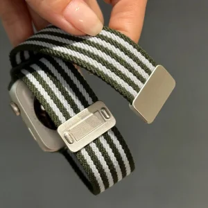بند آکوآرا مدل Stripes Magnet مناسب برای اپل واچ 44/45/46/49 میلیمتری سری SE1/SE2/SE3/4/5/6/7/8/9/10/11/Ultra/Ultra2/Ultra3