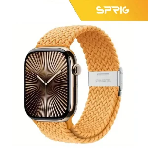 بند اسپریگ مدل Braided SGK مناسب برای اپل واچ سری 4/5/6/Se سایز 44 میلیمتری