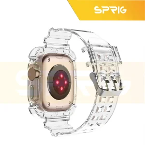 بند اسپریگ مدل Transparent مناسب برای اپل واچ Ultra 49 میلیمتری