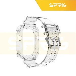 بند اسپریگ مدل Transparent مناسب برای اپل واچ Ultra 49 میلیمتری