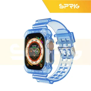بند اسپریگ مدل Transparent مناسب برای اپل واچ Ultra 49 میلیمتری