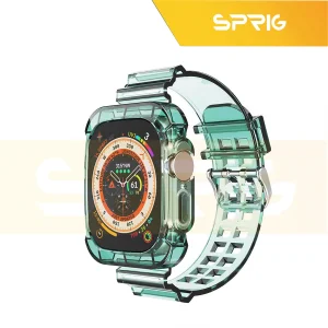بند اسپریگ مدل Transparent مناسب برای اپل واچ Ultra 49 میلیمتری