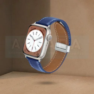 بند آکوآرا مدل Leathery Magnet مناسب برای اپل واچ 42/44/45 میلیمتری سری SE/1/2/3/4/5/6/7/8/9