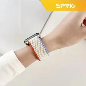 بند اسپریگ مدل Braided SL Magnet NFace مناسب برای اپل واچ 46 میلی متری سری 10/11