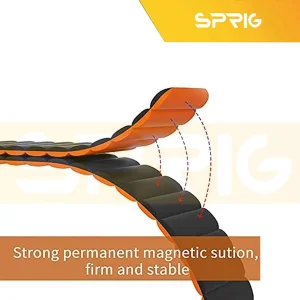 بند اسپریگ مدل magnetic silicon dual color مناسب برای اپل واچ Ultra 49mm