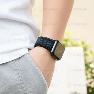 بند آلتیمیت شیلد مدل NK Hyper Nylon مناسب برای اپل واچ 44/45/46/49 میلی متری سری SE1/SE2/SE3/4/5/6/7/8/9/10/11/Ultra/Ultra2/Ultra3