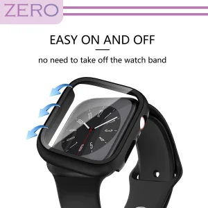 کاور زیرو مدل ZR-360 مناسب برای اپل واچ Series 1 Aluminum 38 / Series 2 38mm / Series 3 38mm به همراه محافظ صفحه نمایش