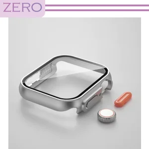 کاور زیرو مدل ZR-Ultra مناسب برای اپل واچ Series SE 2022 Aluminum Case 40mm / SE 2021 Aluminum Case 40mm / Series 5 40mm / Series 6 40mm / Series 4 40mm به همراه محافظ صفحه نمایش