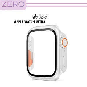 کاور زیرو مدل ZR-Ultra مناسب برای اپل واچ Series SE 2022 Aluminum Case 40mm / SE 2021 Aluminum Case 40mm / Series 5 40mm / Series 6 40mm / Series 4 40mm به همراه محافظ صفحه نمایش