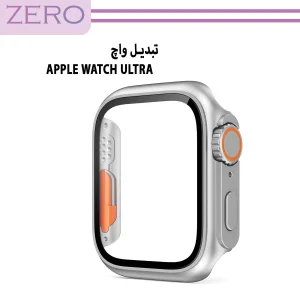 کاور زیرو مدل ZR-Ultra مناسب برای اپل واچ Series SE 2022 Aluminum Case 40mm / SE 2021 Aluminum Case 40mm / Series 5 40mm / Series 6 40mm / Series 4 40mm به همراه محافظ صفحه نمایش