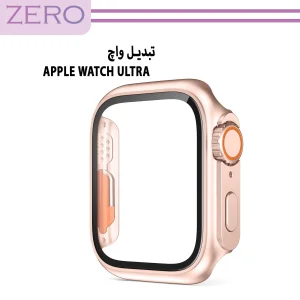 کاور زیرو مدل ZR-Ultra مناسب برای اپل واچ Series SE 2022 Aluminum Case 40mm / SE 2021 Aluminum Case 40mm / Series 5 40mm / Series 6 40mm / Series 4 40mm به همراه محافظ صفحه نمایش