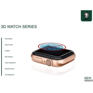 محافظ صفحه نمایش گرین مدل 3D Watch مناسب برای اپل واچ سایز 42 میلی متر