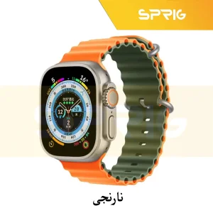 بند اسپریگ مدل Ocean Dual Color مناسب برای اپل واچ Series SE 2022 44mm / SE 2021 44mm / Series 5 44mm / Series 6 44mm / SE 44mm