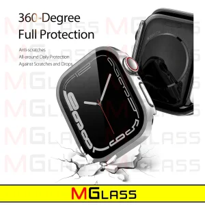 کاور ام‌گلس مدل GUARD-MG مناسب برای اپل واچ Series SE 2022 Aluminum Case 40mm / SE 2021 Aluminum Case 40mm / Series 5 40mm / Series 6 40mm / Series 4 40mm