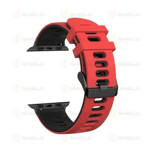 بند آلتیمیت شیلد مدل Hike AP BK مناسب برای اپل واچ 38/40 میلی متری سری 1/2/3/4/5/6/SE2021/SE2022